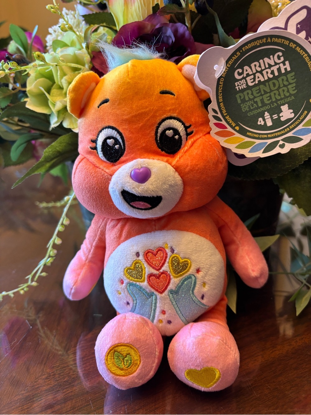 Care Bears NWT’s 9” Pink Thankful Heart